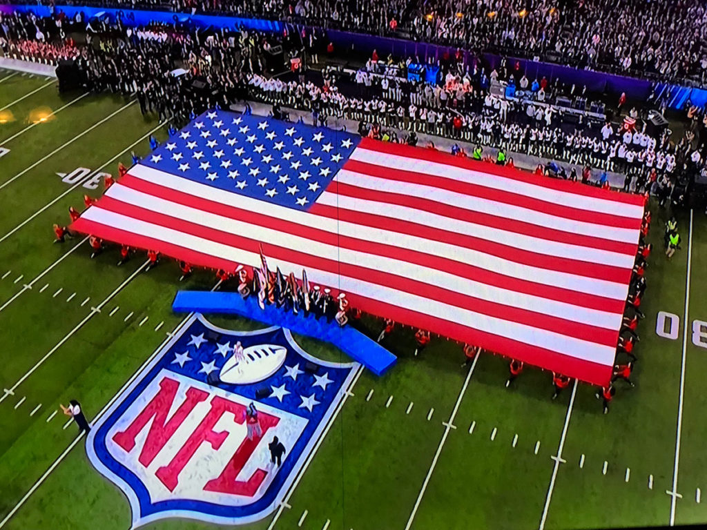 50’ x 100′ Super Bowl 52 Giant American Flags Giant USA Flags